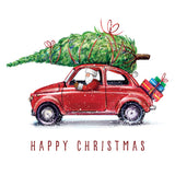 Driving Home for Christmas & A Tree of Gifts Christmas Cards (Twin Pack)