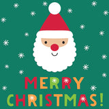 Merry Christmas Santa & A Big Merry Christmas Christmas Cards (Twin Pack)
