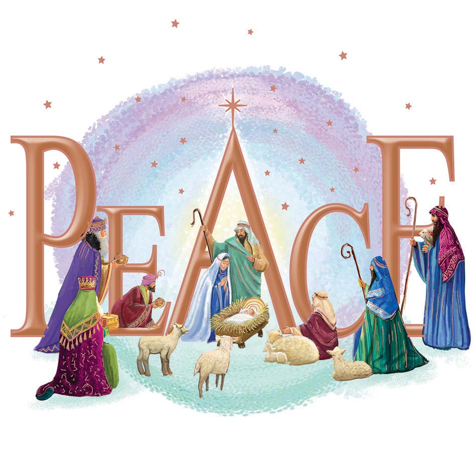 Peace Christmas Cards